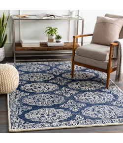 Livabliss Granada GND2308 Dark Blue Medium Gray Area Rug 6 ft. X 9 ft. Rectangle