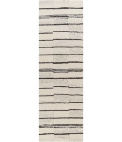 Livabliss Granada GND2327 Charcoal Beige Area Rug 2 ft. 6 in. X 8 ft. Runner