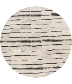 Livabliss Granada GND2327 Taupe Beige Area Rug 6 ft. Round