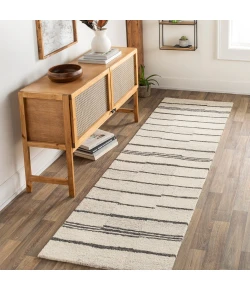 Livabliss Granada GND2327 Charcoal Beige Area Rug 2 ft. 6 in. X 10 ft. Runner