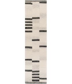 Livabliss Granada GND2330 Black Beige Area Rug 2 ft. 6 in. X 10 ft. Runner