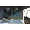 Surya Graphite GPH54 Sky Blue Area Rug 3 ft. 3 in. X 5 ft. 3 in. Rectangle