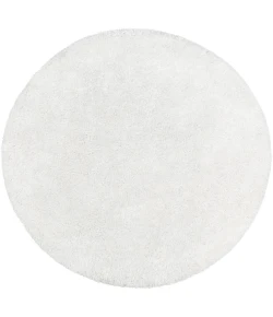 Surya Grizzly GRIZZLY9 White Area Rug 10 ft. Round