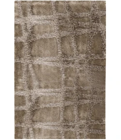 Surya Graph GRP2003 Khaki Ivory Area Rug 2 ft. 6 in. X 8 ft. Runner