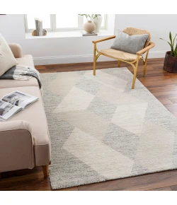 Livabliss Gavic GVC2316 Ivory Medium Gray Area Rug 6 ft. 7 in. X 9 ft. 6 in. Rectangle