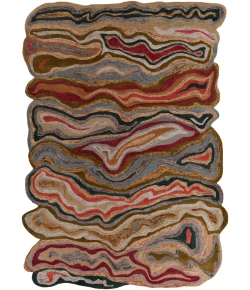 Surya Gypsy GYP202 Dark Red Dark Green Area Rug 8 ft. X 11 ft. Rectangle