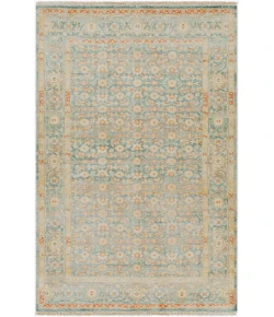 Surya Hamadan HAM2302 Seafoam Brick Red Area Rug 10 ft. X 14 ft. Rectangle