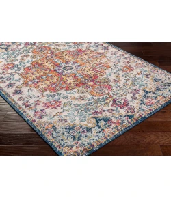 Livabliss Harput HAP1000 Aqua White Area Rug 7 ft. 10 in. X 10 ft. 3 in. Rectangle