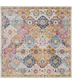 Livabliss Harput HAP1018 Saffron Burnt Orange Area Rug 6 ft. 7 in. Square