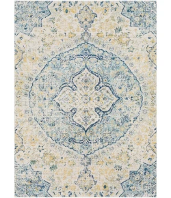 Livabliss Harput HAP1047 Teal Saffron Area Rug 2 ft. 7 in. X 7 ft. 3 in. Runner