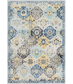 Livabliss Harput HAP1072 Dark Blue Saffron Area Rug 2 ft. 7 in. X 7 ft. 3 in. Runner