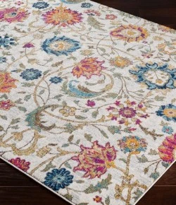 Livabliss Harput HAP1074 Saffron Teal Area Rug 2 ft. X 3 ft. Rectangle