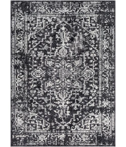Livabliss Harput HAP1087 Black Charcoal Area Rug 2 ft. 7 in. X 7 ft. 3 in. Runner