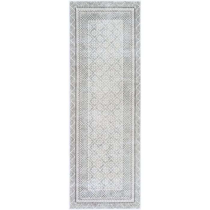 Livabliss Harput Gray HAP-1088 2 ft. 7 in. X 7 ft. 3 in. Rect. Rug