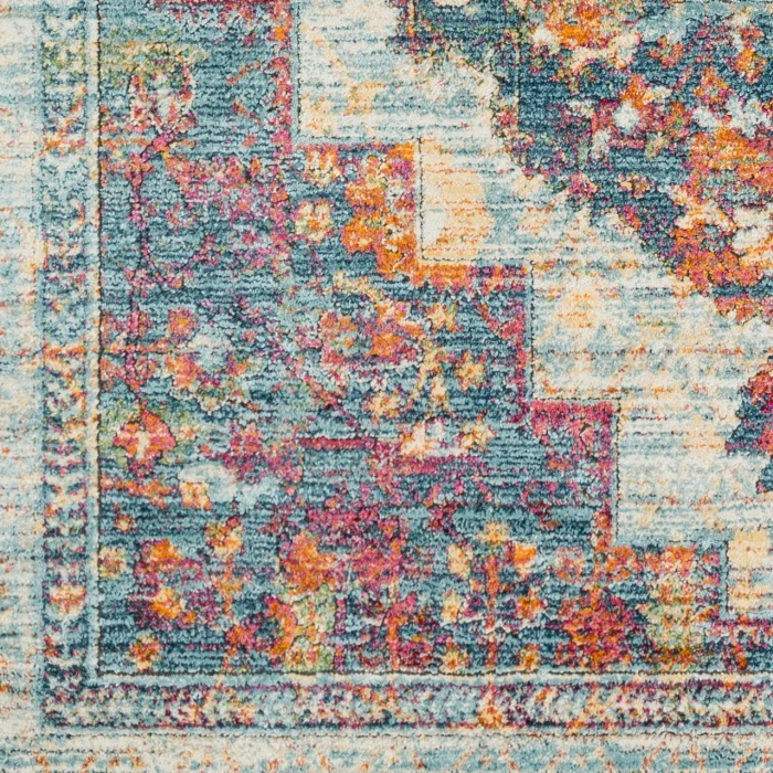 LIVABLISS Herati Fuchsia HER-2307 7ft.10in. x 10ft.6in. Rect. Rug