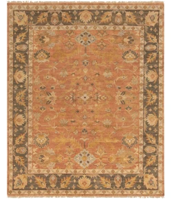 Surya Hillcrest HIL9009 Tan Dark Brown Area Rug 8 ft. X 11 ft. Rectangle