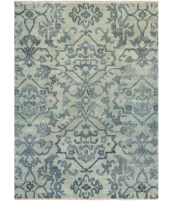 Surya Hillcrest HIL9036 Dark Blue Aqua Area Rug 8 ft. X 11 ft. Rectangle