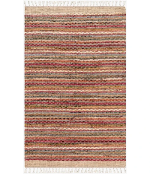 Livabliss Halifax Crimson HLF-2302 6 ft. X 9 ft. Rect. Rug