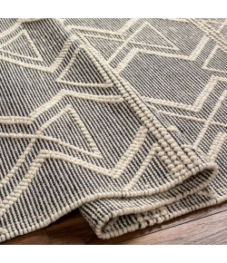 Livabliss Hemingway HMG2307 Ivory Black Area Rug 2 ft. 3 in. X 7 ft. 6 in. Runner