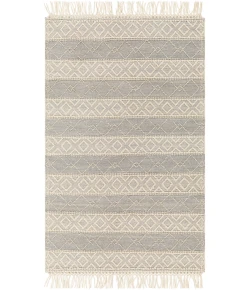 Livabliss Hemingway HMG2308 Ivory Beige Area Rug 3 ft. Round Round