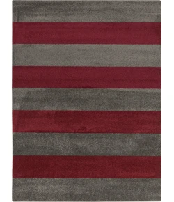 Livabliss Horizon HRZ1016 Dark Red Charcoal Area Rug 9 ft. 3 in. X 12 ft. 6 in. Rectangle