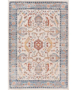Livabliss Huntington Beach HTB2301 Brick Red Denim Area Rug 6 ft. 7 in. X 9 ft. Rectangle