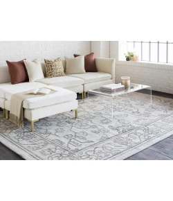 Surya Hightower HTW3000 Ivory Taupe Area Rug 2 ft. 6 in. X 10 ft. Runner