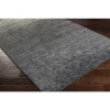 Surya Hightower HTW3002 Charcoal Light Gray Area Rug 6 ft. X 9 ft. Rectangle