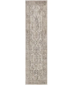 Surya Hightower HTW3003 Light Gray Camel Area Rug 2 ft. 6 in. X 10 ft. Runner