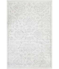 Surya Hightower HTW3005 White Black Area Rug 6 ft. X 9 ft. Rectangle