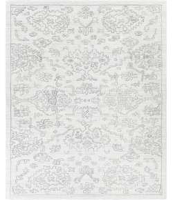 Surya Hightower HTW3005 White Black Area Rug 8 ft. X 10 ft. Rectangle