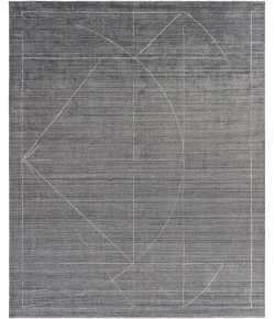 Surya Hightower HTW3009 Medium Gray Charcoal Area Rug 8 ft. X 10 ft. Rectangle