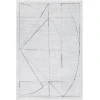Surya Hightower HTW3010 Medium Gray White Area Rug 2 ft. X 3 ft. Rectangle