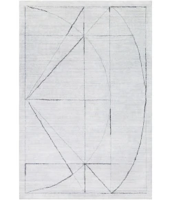 Surya Hightower HTW3010 Medium Gray White Area Rug 2 ft. X 3 ft. Rectangle