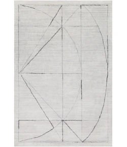 Surya Hightower HTW3010 Medium Gray White Area Rug 2 ft. X 3 ft. Rectangle