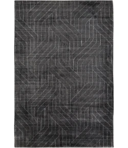 Surya Hightower HTW3011 Charcoal Black Area Rug 2 ft. X 3 ft. Rectangle