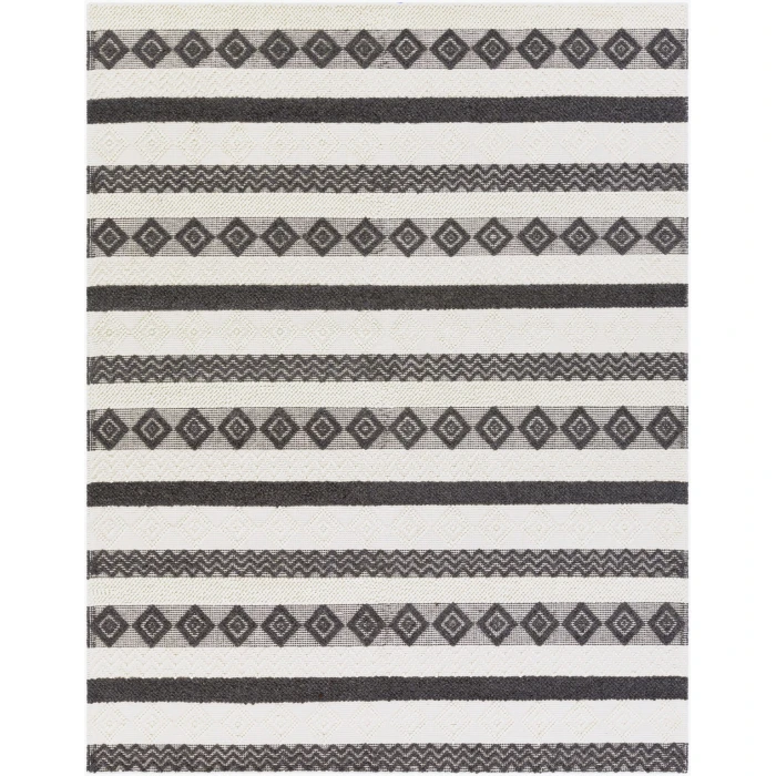 Surya Hygge Black HYG-2301 2 ft. X 3 ft. Rect. Rug