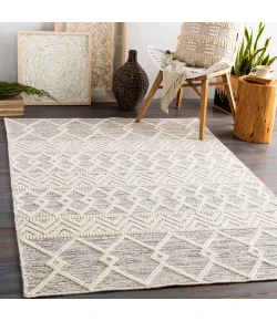 Livabliss Hygge HYG2305 Charcoal White Area Rug 8 ft. X 10 ft. Rectangle