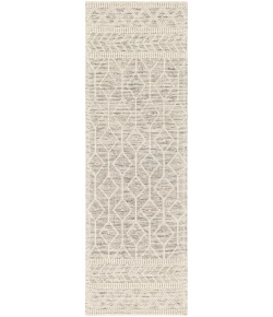 Livabliss Hygge HYG2307 Charcoal White Area Rug 2 ft. 6 in. X 8 ft. Runner