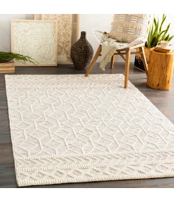 Livabliss Hygge HYG2307 Charcoal White Area Rug 9 ft. X 12 ft. Rectangle