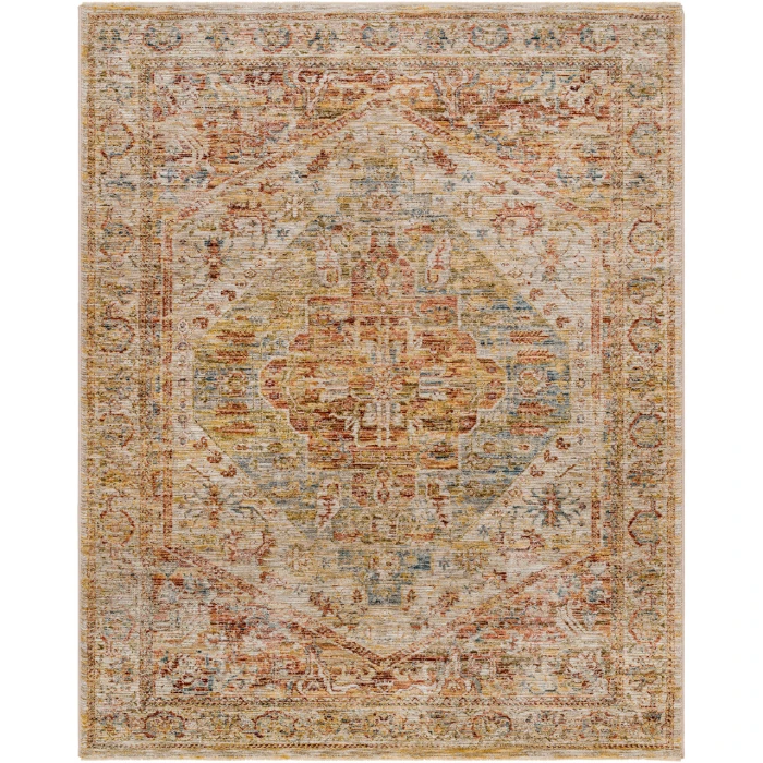 Naila IAL-2300 2'7" x 3'11" Machine Woven Rug