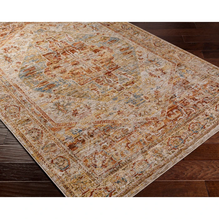 Naila IAL-2300 2'7" x 3'11" Machine Woven Rug