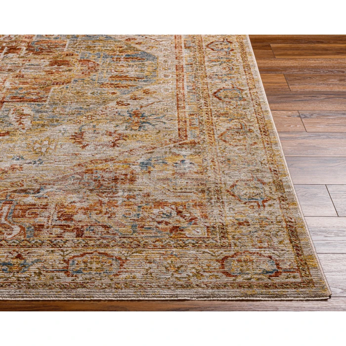 Naila IAL-2300 2'7" x 3'11" Machine Woven Rug