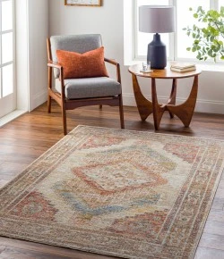Livabliss Naila IAL2303 Taupe Khaki Area Rug 2 ft. 7 in. X 10 ft. Runner