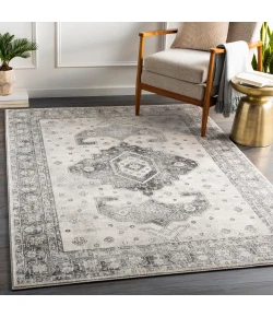 Livabliss Indigo IGO2322 Charcoal Gray Area Rug 4 ft. 3 in. X 5 ft. 7 in. Rectangle