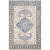 Livabliss Indigo IGO2325 Bright Blue Medium Gray Area Rug 4 ft. 3 in. X 5 ft. 7 in. Rectangle