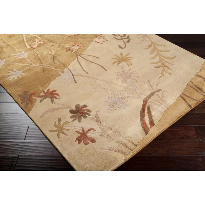 Surya Mugal Mustard IN-8056 9ft. x 13ft. Rect. Rug