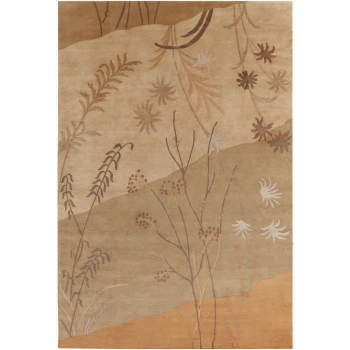 Surya Mugal Mustard IN-8056 9ft. x 13ft. Rect. Rug