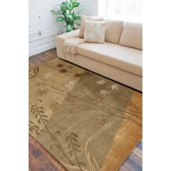 Surya Mugal Mustard IN-8056 9ft. x 13ft. Rect. Rug