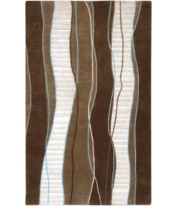 Surya Mugal IN8072 Dark Brown Sage Area Rug 2 ft. X 3 ft. Rectangle
